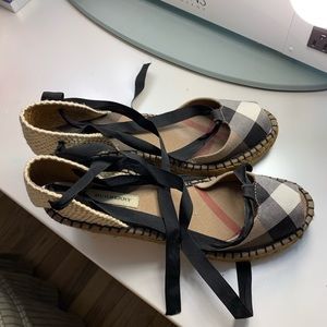 Burberry wedges